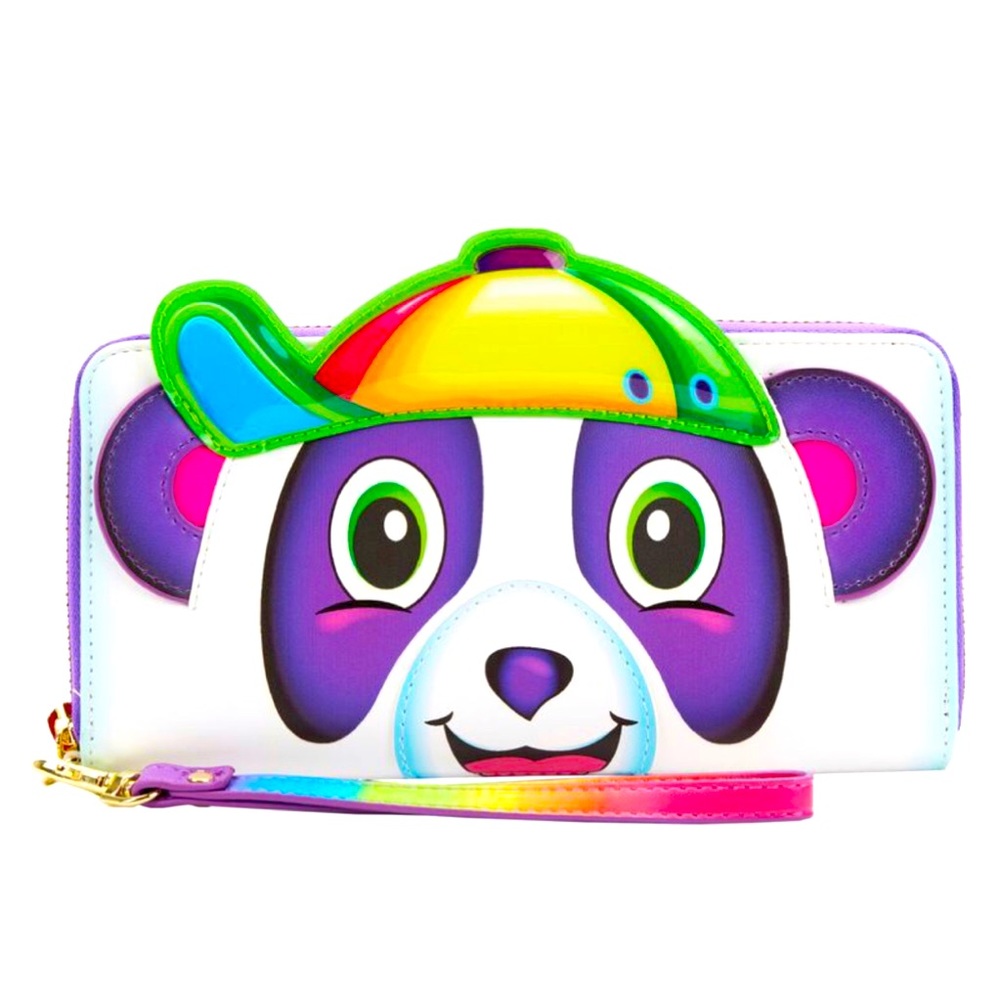Loungefly-  Lisa Frank Panda Painter Cosplay Exclusive Wallet